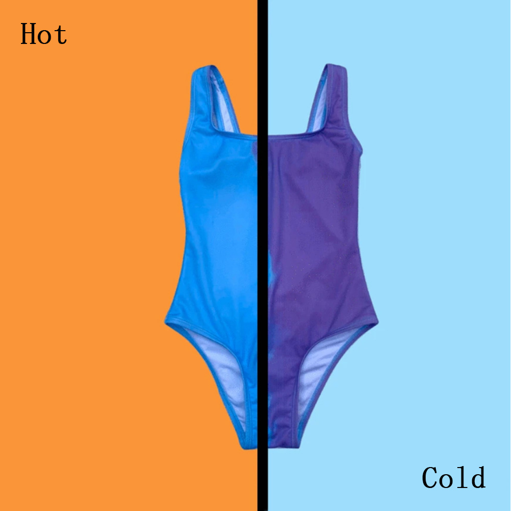 Girls' Color-Changing One-Piece Swimwear