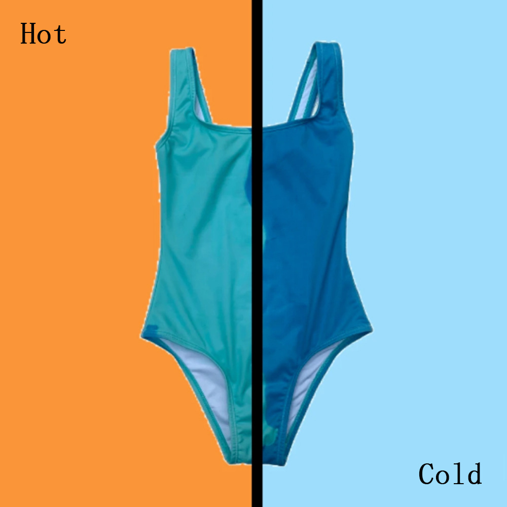 Girls' Color-Changing One-Piece Swimwear